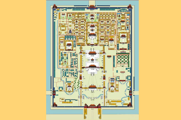 故宫平面图